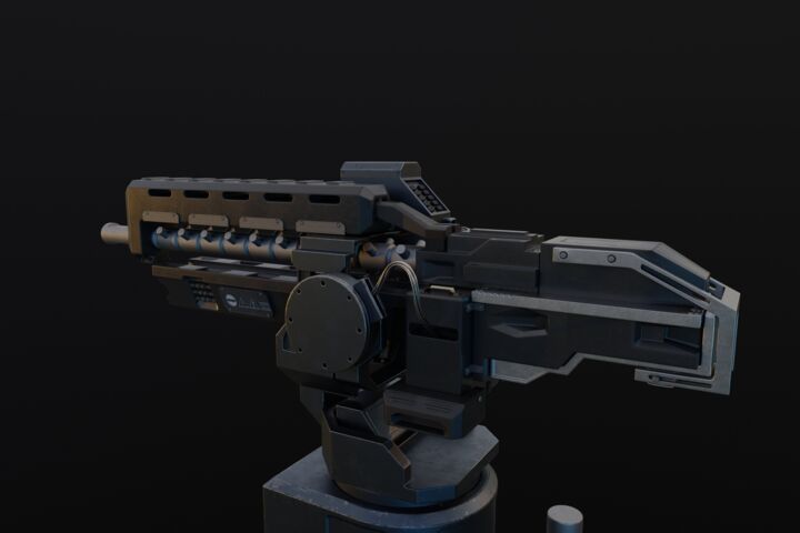 Создание 3D Hard Surface (High/Low Poly и SubD)моделей 3D модель