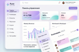 Реализация crm системы для салона красоты