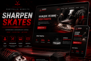 SHARPEN SKATES | PORTFOLIO WEBSITE