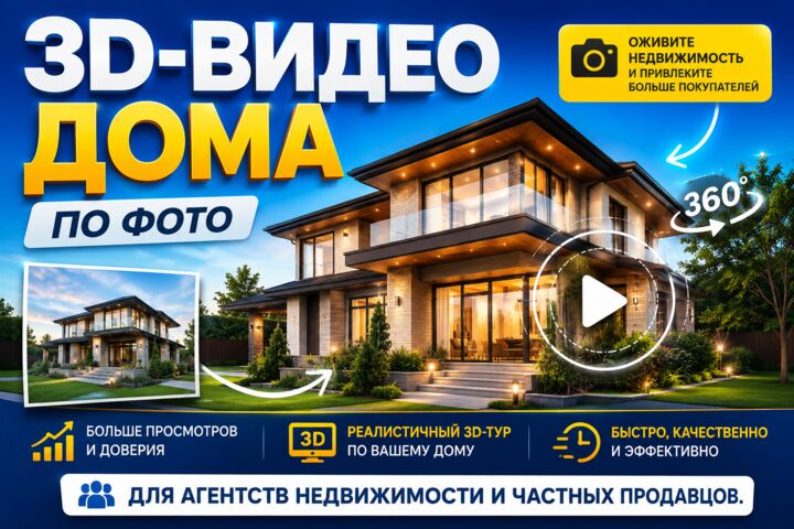 3D-видео вашего дома — по фотографиям