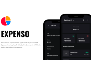 Expenso — Android-приложение для учета финансов с архитектурой MVVM