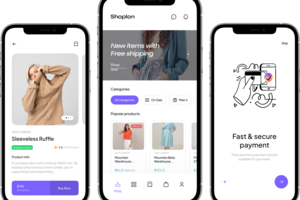 FlutterShop — шаблон мобильного e-commerce приложения на Flutter (100+ экранов)