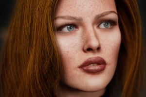 Redhead Portrait | MetaHuman