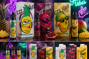дизайн упаковки для вкусовой смеси Pineappla Express.