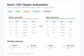 Автоматизация Excel/CSV и парсинг данных