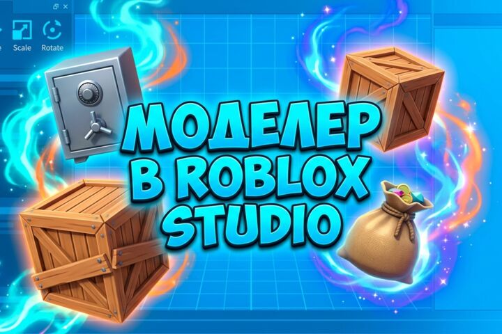 Сделаю модель в Roblox Studio