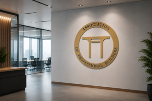 Разработка дизайн логотипа для Association of Professional Builders