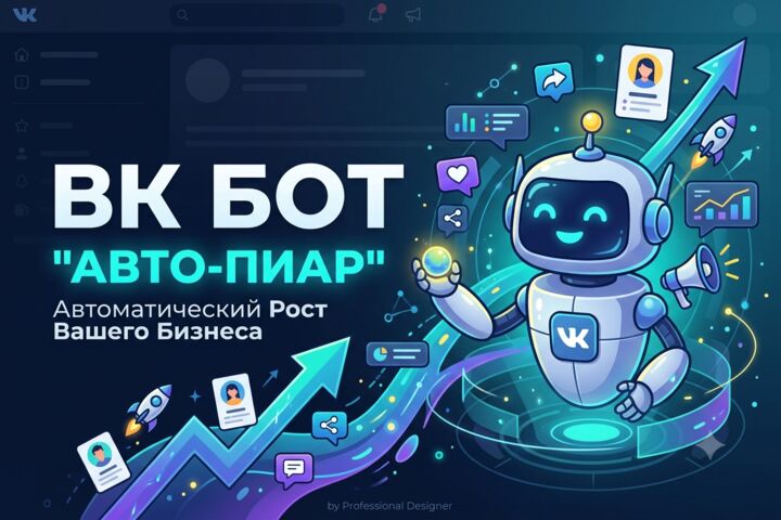 Авто-пиар бот для ВК