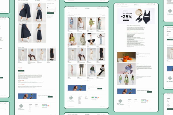 Fashion E-Commerce: предзаказы и личный кабинет