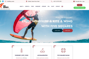 Разработка сайта под ключ, SEO и Яндекс.Директ для Five Squares