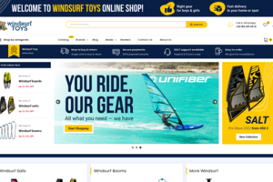 Дизайн и разработка интернет-магазина WindsurfToys