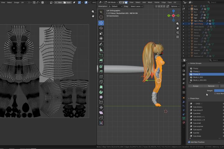 Создание 3D моделек по тз