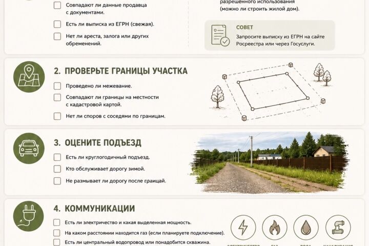Создание постов, чек листов