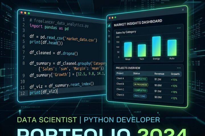 Автоматический анализ данных и генерация отчетов в Excel на Python (Pandas)