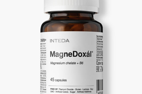 Разработка этикетки для бада MagneDoxal INTEDA