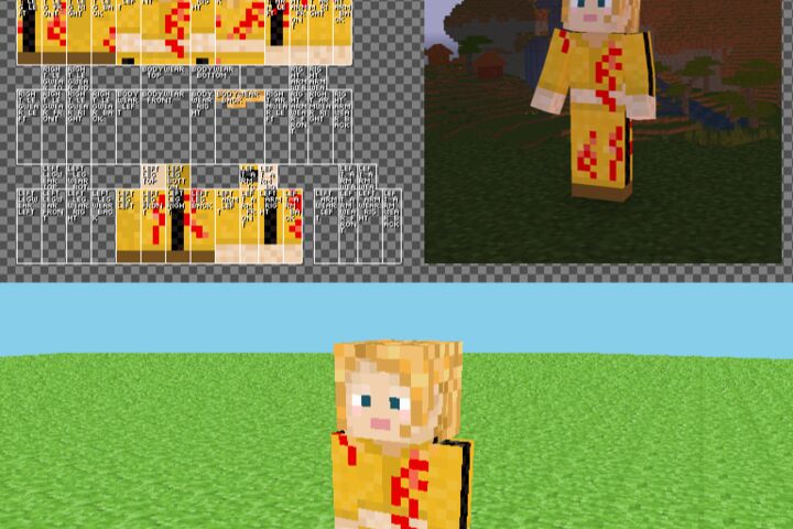 Создам скин для игры Minecraft