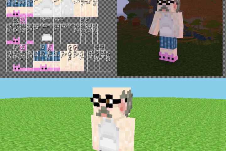 Создам скин для игры Minecraft