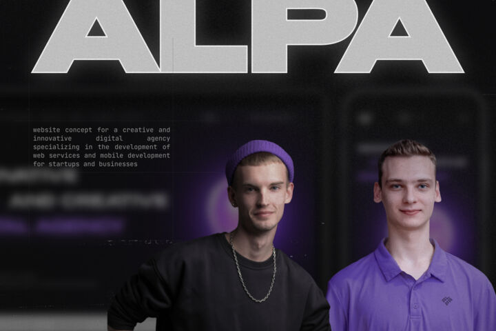 ALPA | DIGITAL AGENCY UI/UX CONCEPT