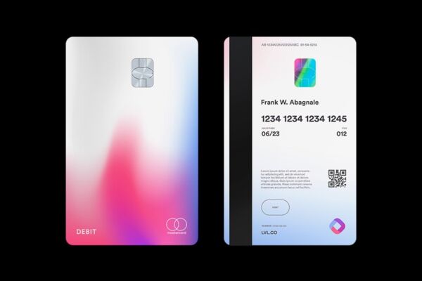 LVL Debit/Credit cards Design