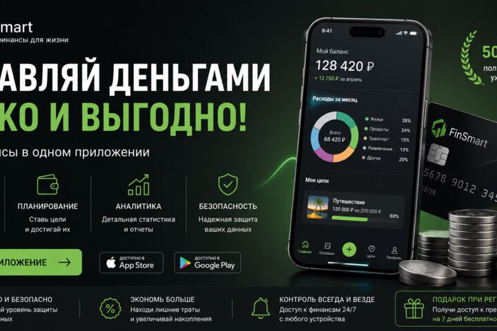 Разработка баннера