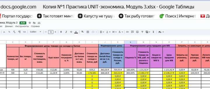 ведение личного кабинета на ВБ и Озон