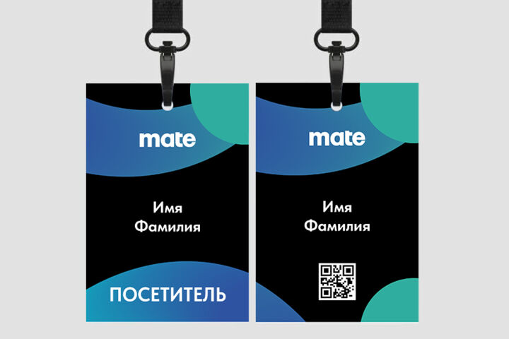 Дизайн визиток, бейджей, постеров, листовок