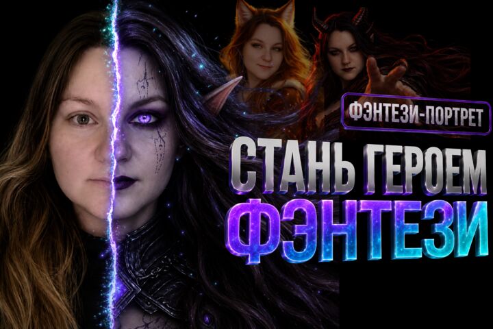 Портрет, который выглядит как вы — по фото или описанию