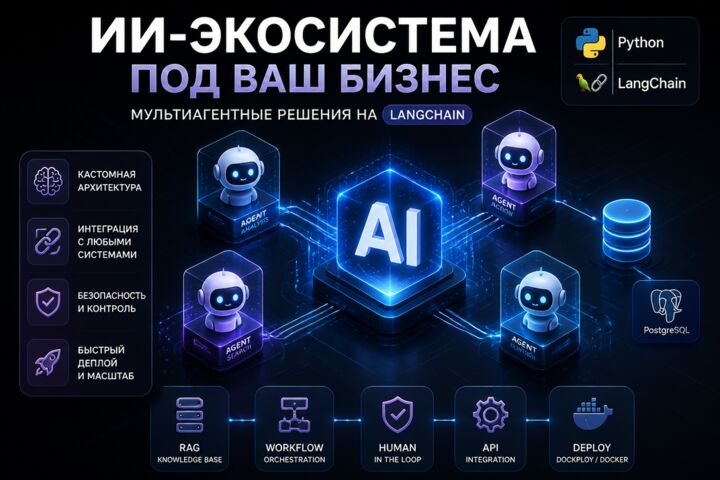 Разработка кастомной экосистемы ИИ-агентов