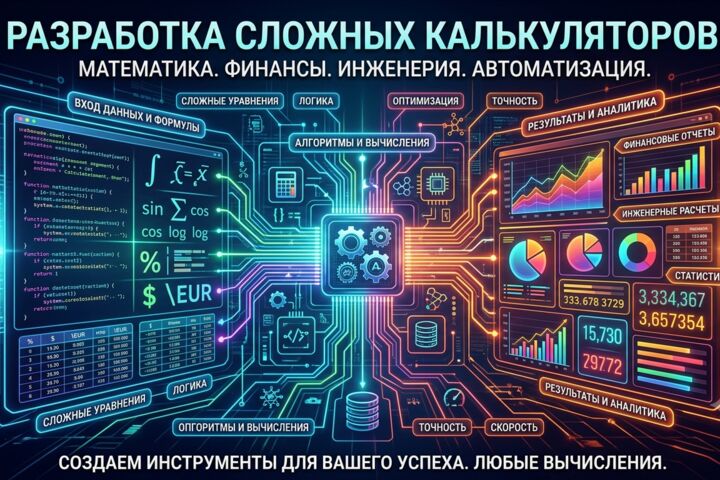 Разработка сложный калькуляторов