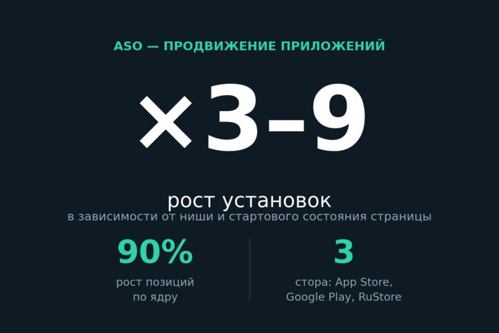 ASO - продвижение приложений