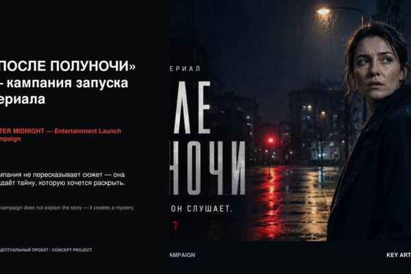 «После полуночи» — рекламная кампания запуска сериала
