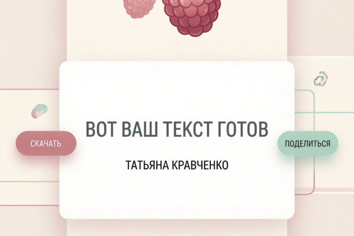 Обрабатывание текста