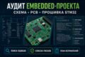 Аудит схемы, печатной платы или прошивки STM32