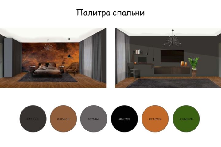 Планировочное решение + Декор-проект