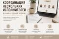 Координация нескольких исполнителей в рамках одной задачи