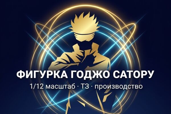ТЗ ДЛЯ ФИГУРКИ ГОДЖО САТОРУ