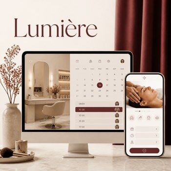 Lumiere Studio — сервис онлайн-записи в салон красоты с админ-панелью