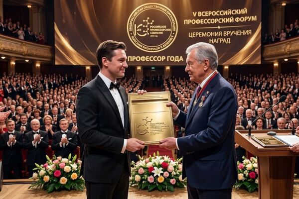 Табличка для Российского Профессорского Собрания.