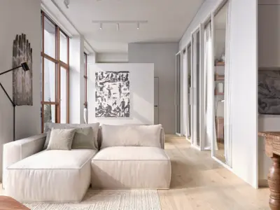 Home Art Gallery - визуализация интерьера квартиры и анимация в Unreal Engine 5