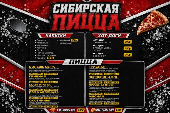 Разработаю яркий дизайн меню для кафе, ресторана или доставки