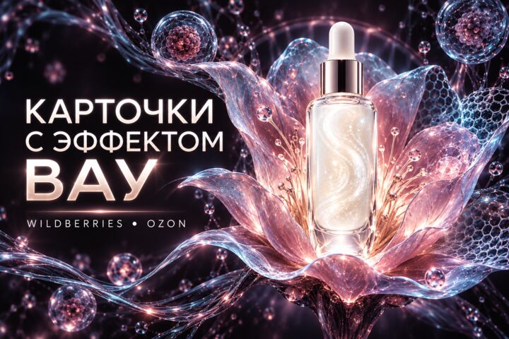 Создам необычные карточки товаров для Wildberries и Ozon