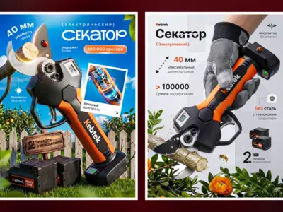 Инфографика для маркетплейсов, дизайн карточки (Wildberries, Ozon, Яндекс.Маркет)