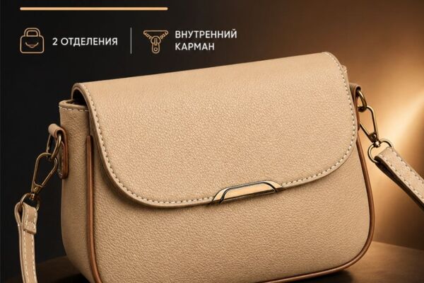 Карточка товара для WB- Разработана концепция главной карточки товара. - Сформированы тексты и УТП для маркетплейса. - Подготовлено 6 слайдов:   1. Главный слайд- натуральная кожа,