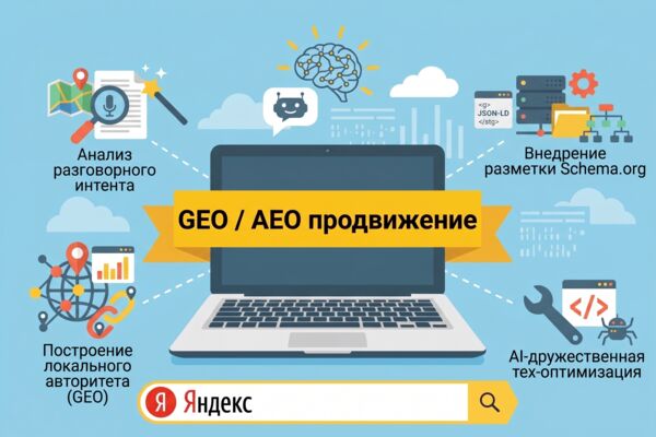 GEO / AEO продвижение сайта