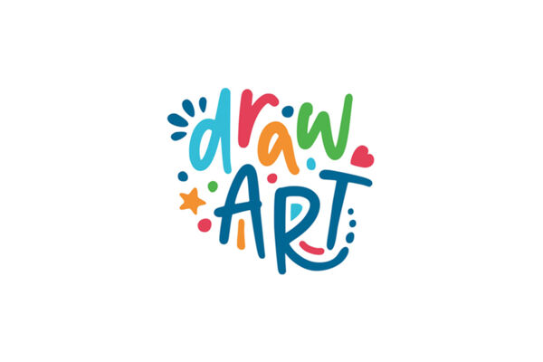Разработка логотипа для магазина «Draw Art», вариант 2