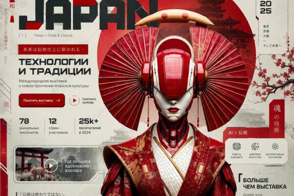 Разработка сайта-визитки для выставки
