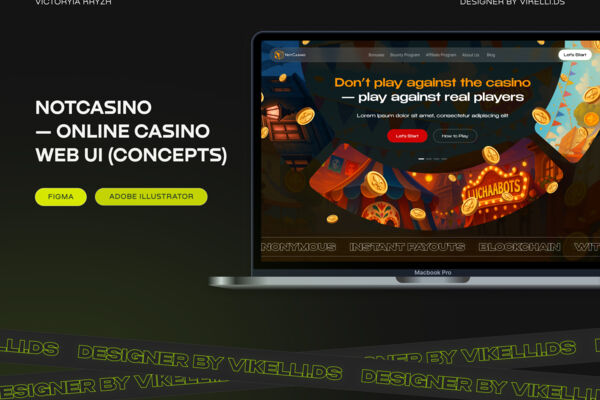 Online Casino  Web UI (Concepts)