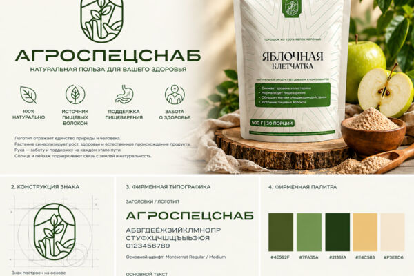 АГРОСПЕЦСНАБ - разработка цельной айдентики