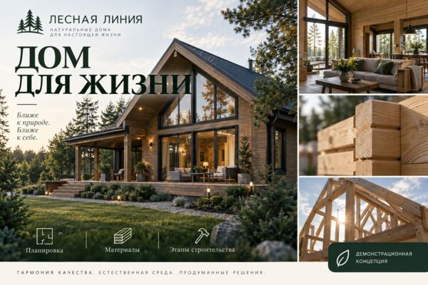 Авито — демонстрационная упаковка объявления о доме