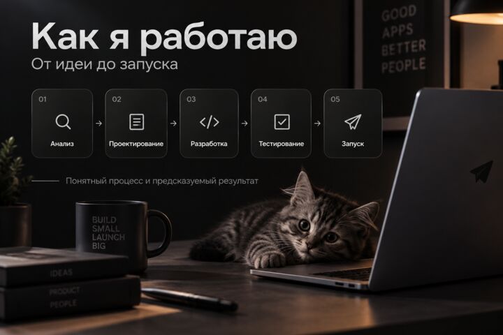 Разработаю Telegram Mini App под ключ